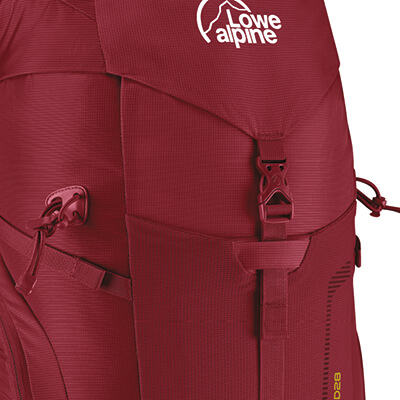 AirZone Trail ND28, zaino da trekking specifico da donna con unico accesso alla tasca centrale - Lowe Alpine