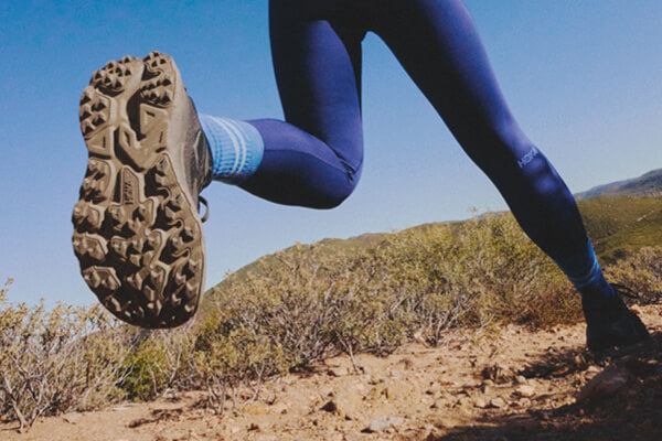 Foto di dettaglio delle scarpe da running Hoka Challenger 8