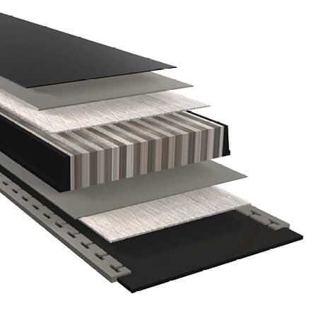 Foto di dettaglio del doppio inserto in titanal degli sci Stormbird firmati Blizzard Tecnica