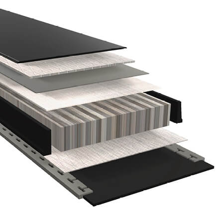 Foto di dettaglio dell'inserto in titanal singolo degli sci Stormbird firmati Blizzard Tecnica