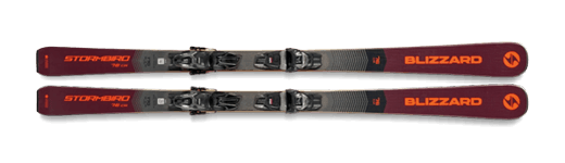 Foto degli sci Stormbird nel modello 76 CA + TPC 11 Demo